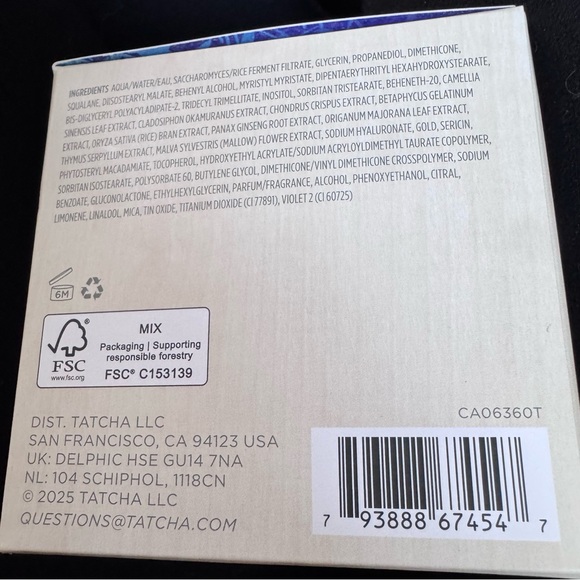 Tatcha The Dewy Skin Cream Biggu Size 75 mL 2.5 fl oz
Brand New in Box Unopened - Picture 5 of 5